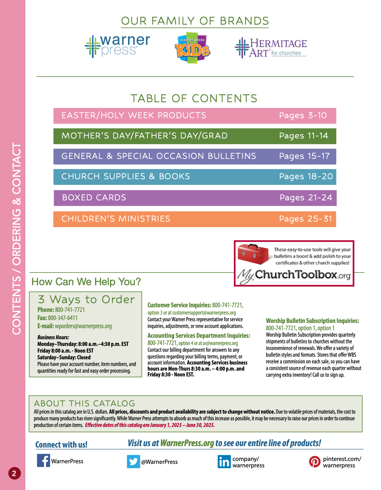 Spring Trade 2025 Spring Trade Catalog