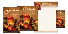 Thanksgiving - Give Thanks in Every Situation - 1 Thess. 5:18 (CEB) - Matching Set