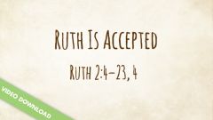Inspire! Video Download - Ruth is Accepted (Ruth 2:4-23, 4)