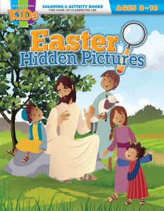 Easter Hidden Pictures - Easter - Ages 8-10 - Coloring/Activity Book - Multiple Formats