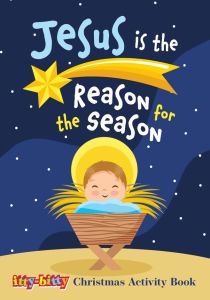 Jesus Is the Reason for the Season (NIV)-Christmas-itty-bitty Activity Book