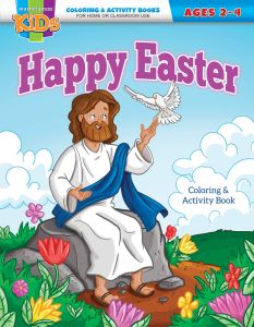 Easter Coloring/Activity Book - Happy Easter - Ages 2-4