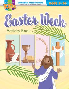 Easter Coloring/Activity Book - Easter Week - Ages 8-10