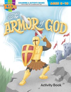 Easter Coloring/Activity Book - The Armor of God - Ages 8-10