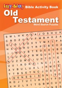 itty-bitty Activity Book - Old Testament Word Seach