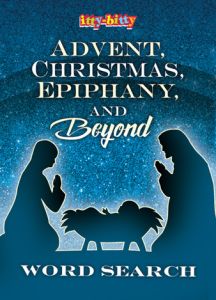 Kids & Family Ministry - Advent, Christmas, Epiphany, and Beyond - itty-bitty Word Search Book
