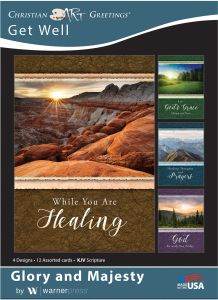 Boxed Greeting Cards - Get Well - Glory and Majesty