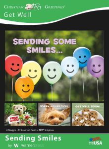 Boxed Greeting Cards - Get Well - Sending Smiles