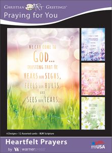 Boxed Greeting Cards - Praying For You, Heartfelt Prayers