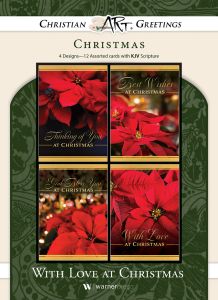 Christmas - With Love at Christmas - KJV - Box of 12 - Assorted Boxed Greeting Cards
