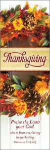 Bookmark | Thanksgiving | Wreath