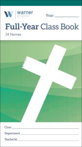 Church Supplies - 24 Names - Full-Year Class Book