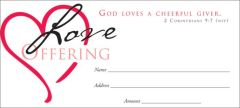 Value Offering Envelope - Love Offering