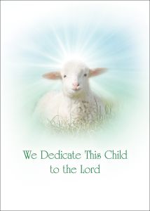 Certificates - Baby Dedication Booklet, Multiple Scriptures from KJV & NIV - 5 x7 Certificate