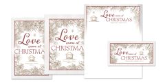 Christmas - Love Came at Christmas, Luke 2:11 (KJV) - Matching Set