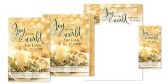 Christmas - Joy to the World; Luke 2:10 (KJV) - Matching Set