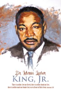 Black History - Dr. Martin Luther King, Jr., Galatians 3:28 (KJV) - Pkg 100 - Standard Bulletin