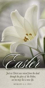 Easter - A New Life, Romans 6:4 (NIV) - Pkg 100 - Offering Envelope
