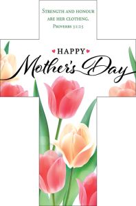 Mother's Day - Happy Mother's Day; Proverbs 31:25 (KJV) - Pkg 25 - Bookmark