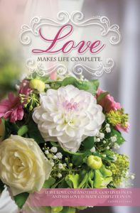 Wedding Standard Bulletin - Love Makes Life Complete