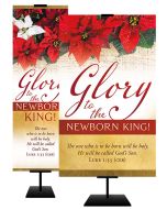 Christmas – Glory to the Newborn King – Luke 1:35 (CEB) - Banner