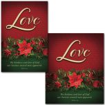 Advent Week 4 - Love - The kindness and love of God - Bulletin - Multiple Sizes