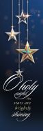 Christmas - Oh Holy Night, John 1:9 (NIVÃ‚Â®) - Pkg 25 - Bookmark