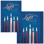 Advent Week 5 - Light, Psalm 36:9 (KJV) - Pkg 100 - Multiple Sizes