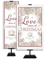 Christmas - Love Came at Christmas, Luke 2:11 (KJV) - Banner