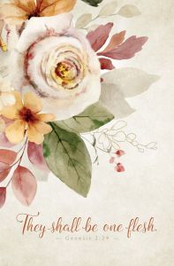 Wedding—They shall be one flesh; Gen 2:24—Pkg 100—Standard Bulletin