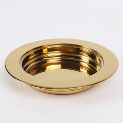 Communion Bread Plate Ss Gold