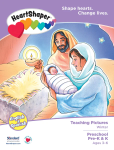 (Winter) HeartShaper Pre-K & K Teaching Pictures