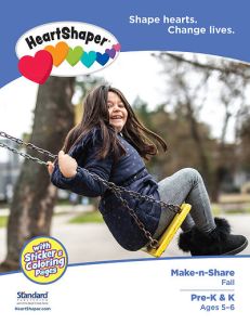(Fall) HeartShaper Pre-K & K Make-n-Share