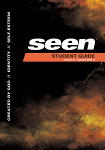 (Winter) SEEN Teen Leader's Guide