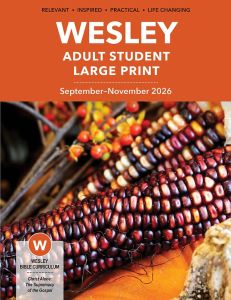(Fall) Wesley Adult Student (Large Print)