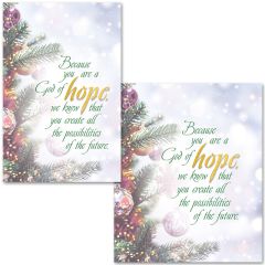 Advent - God of hope - Tree - Bulletin - Multiple Sizes