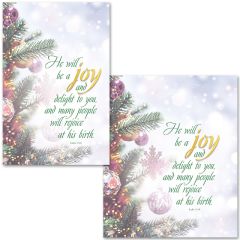 Advent - Joy - Tree - Bulletin - Multiple Sizes