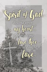 Ash Wednesday - Spirit of God - Standard Bulletin 