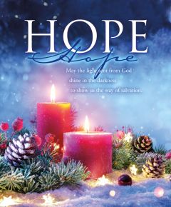 Advent - Week 1 - Hope - Book of Worship - Pkg 100 - Legal Bulletin