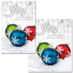 Advent - Week 3 - Joy - UMC Hymn - Pkg 100 - Bulletin - Multiple Sizes