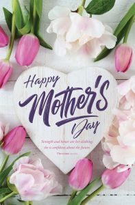 Mother's Day - Strength and Honor, Prov. 31:25 (CEB) - Pkg 100 - Standard Bulletin