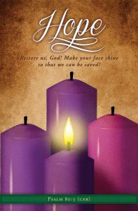 Advent—Hope; Ps 80:3 (CEB) - Pkg 100—Standard Bulletin