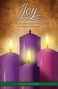 Advent—Joy; Ps 126:3 (CEB) - Pkg 100—Standard Bulletin