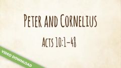 Inspire! Video Download - Peter and Cornelius (Acts 10)