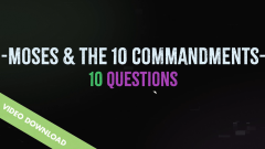 Digital Content | Games and Trivia Video | The Ten Commandments