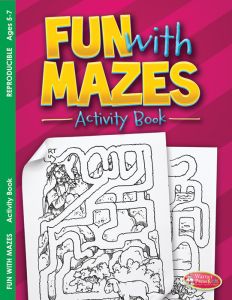 Activity Book 16pg - General - Fun with Mazes (5-7)  - Multiple Formats