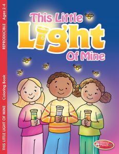 (2-4) General - This Little Light of Mine Coloring - Multiple Formats