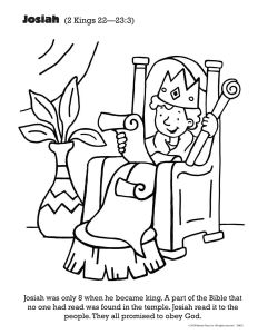 Printable - Coloring and Activity Page| (2-4) Bible Heroes | Daniel and the Lions