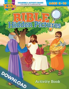 Bible Hidden Pictures - Digital Download