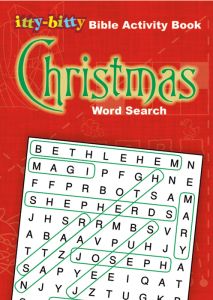 Itty-bitty Activity book - Christmas Word Search